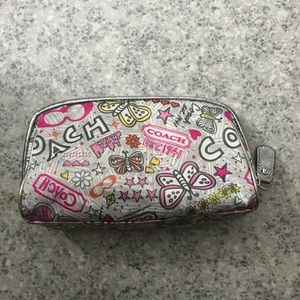 Coach makeup bag